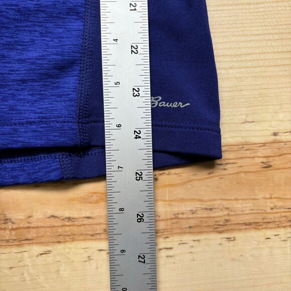 Eddie Bauer Sweater Womens XS Blue Purple Pullover Motion Active Cowl Neck - Picture 8 of 12